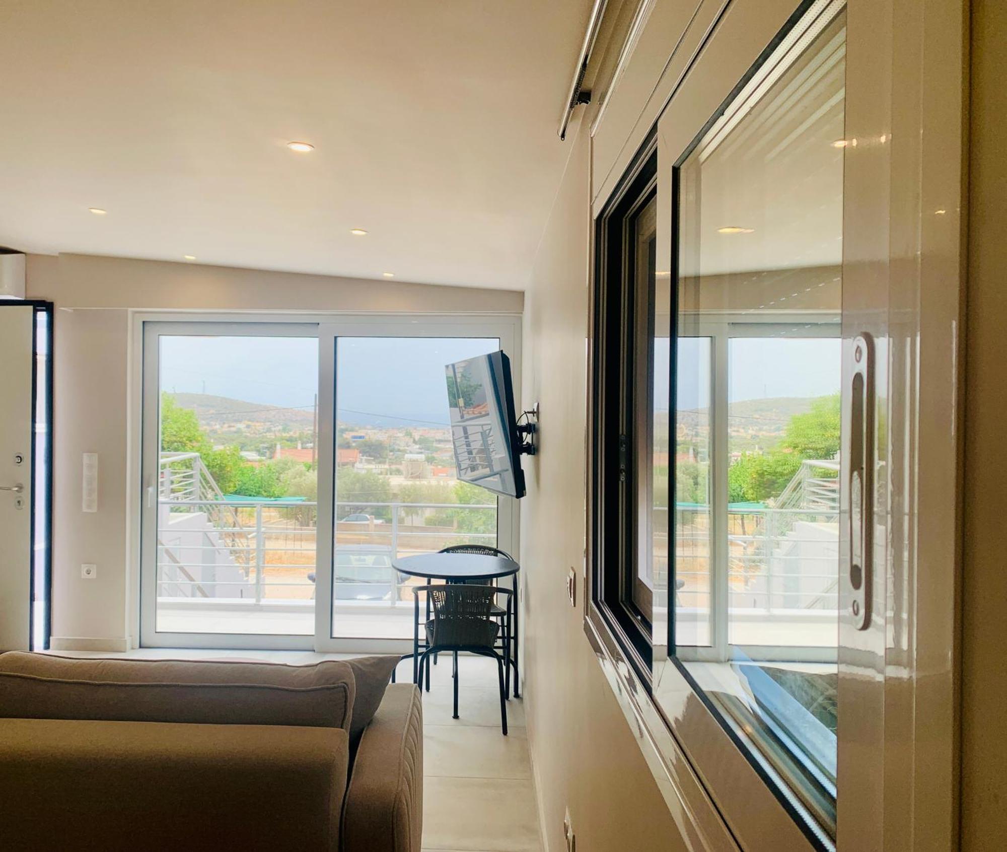 Thelfi Luxury Studio In Attica - Close To Varkiza Beach - Sea View Vari  Luaran gambar