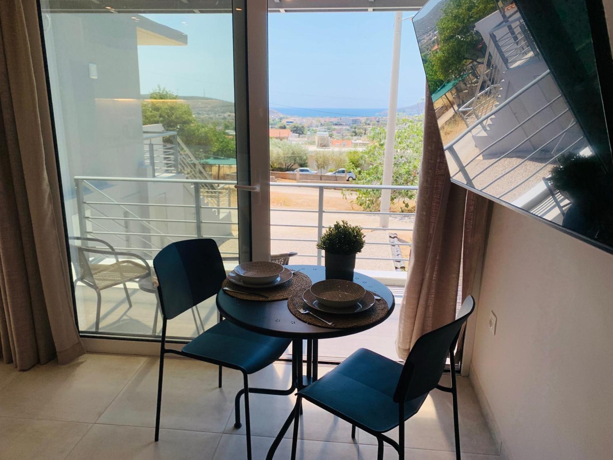 Thelfi Luxury Studio In Attica - Close To Varkiza Beach - Sea View Vari  Luaran gambar