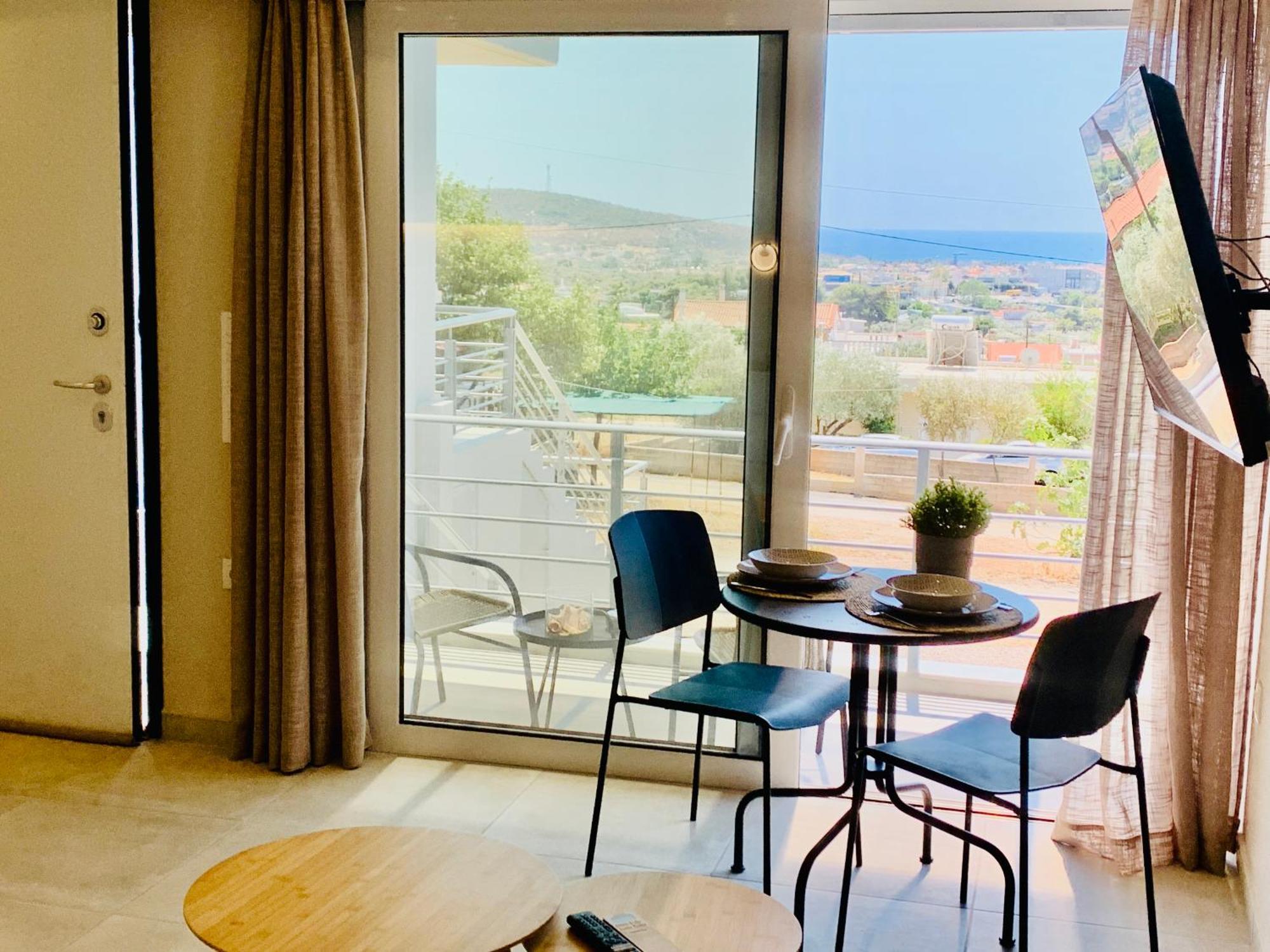 Thelfi Luxury Studio In Attica - Close To Varkiza Beach - Sea View Vari  Luaran gambar