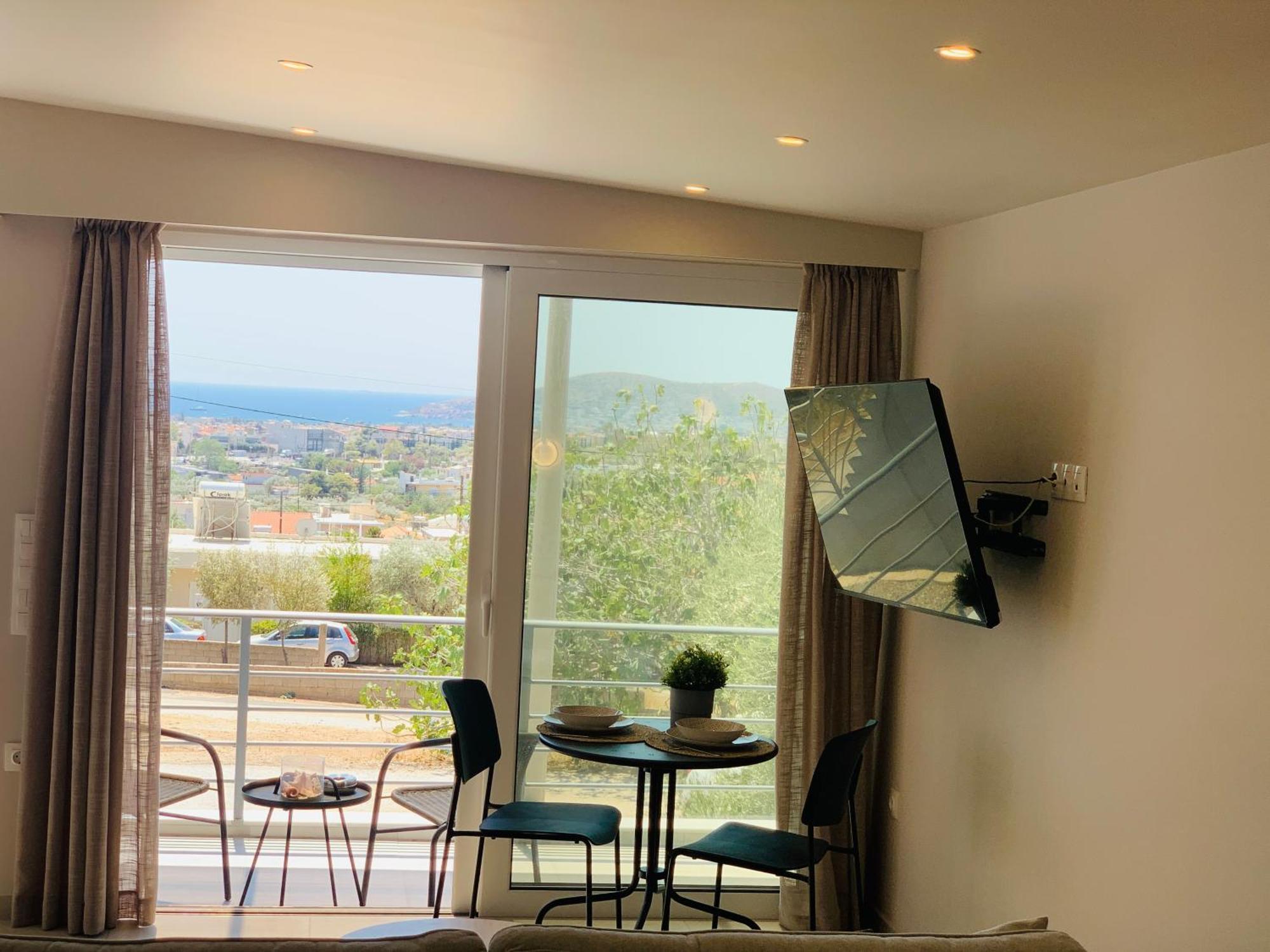 Thelfi Luxury Studio In Attica - Close To Varkiza Beach - Sea View Vari  Luaran gambar